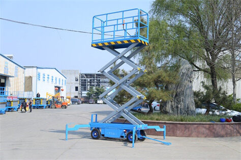 移動剪叉式升(shēng)降平台車