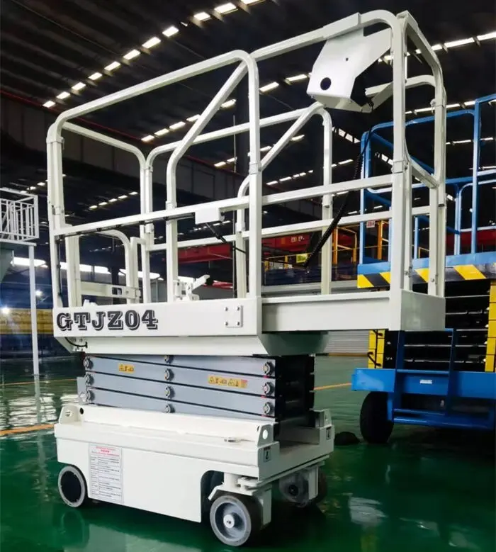 迷你(nǐ)自行走(zou)剪叉式(shi)升降機(ji)