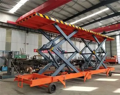 剪叉式(shi)裝卸貨升降平(ping)台